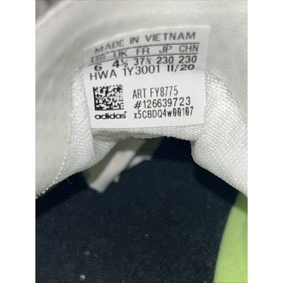 Adidas Response Super Women Running Shoes FY8775 Size 6 White/green/blue - Picture 6 of 8